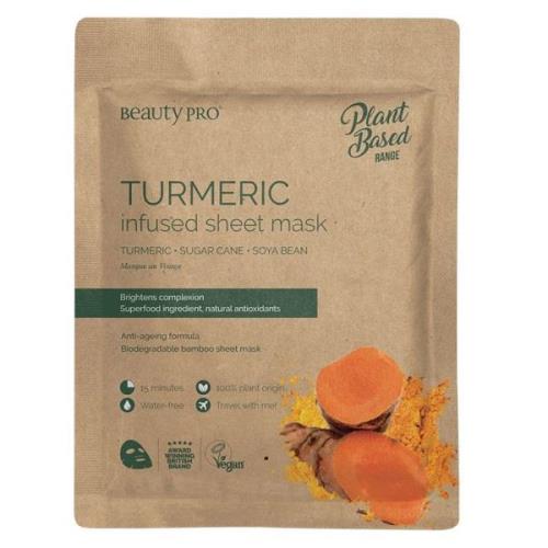 Beauty Pro Plant Based Tumeric Infused Sheet Mask 22 ml