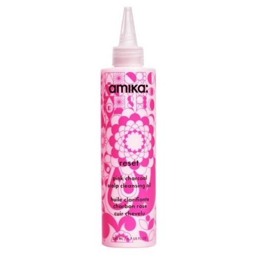 Amika Reset Pink Charcoal Scalp Cleansing Oil 200ml