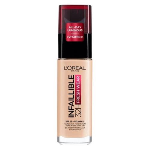 L'Oréal Paris Infaillible Fresh Wear 32H Foundation 20 Ivory 30 m