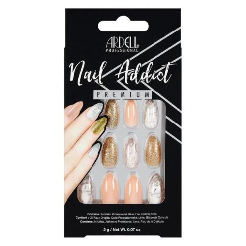 Ardell Nail Addict Pink Marble & Gold 1 pcs.