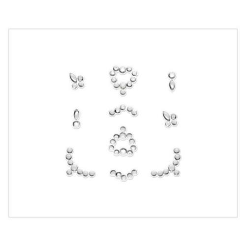 Essence 3D Nail Jewels 02 Mirror Universe 10pcs