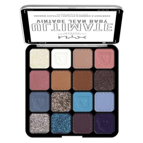 NYX Professional Makeup Ultimate Color Palette 16-Pan Vintage Jea