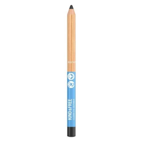 Rimmel London Kind & Free Clean Eyeliner Pencil 001 Pitch 1.1 g