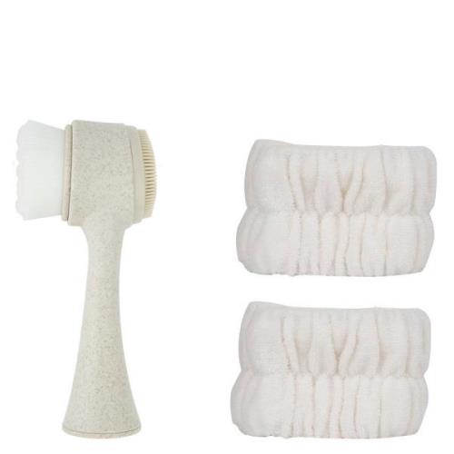 So Eco Facial Cleansing Brush and Wrist Wash Band Set 2pcs