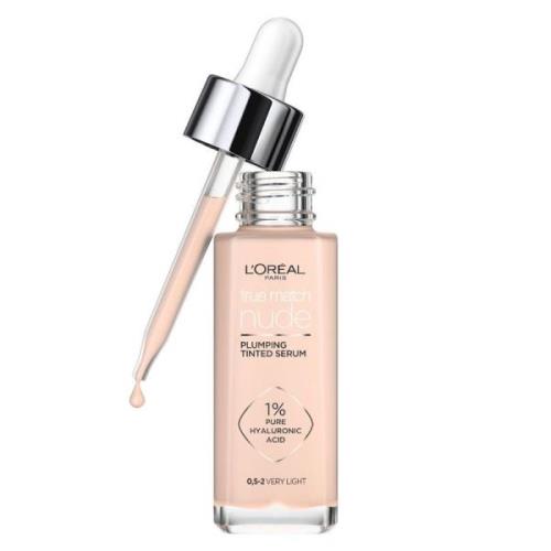 L'Oréal Paris True Match Nude Plumping Tinted Serum 0,5-2 Very Li