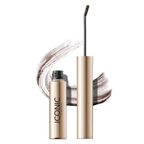 Iconic London Brow Gel Tint and Texture Chestnut Brown 3 ml