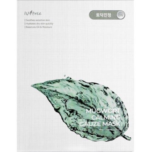 Isntree Mugwort Calming Gauze Mask 10 pcs