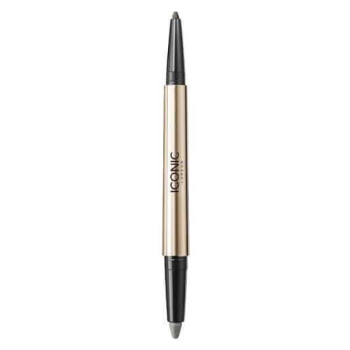 Iconic London Eyeliner Duo Smokey Eye Ash Grey 1,1 g