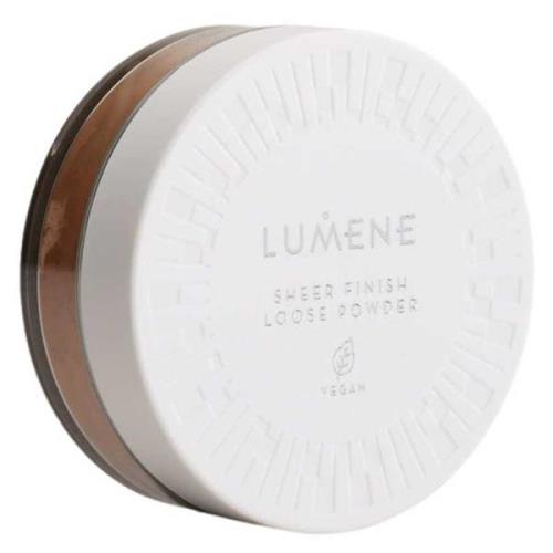 Lumene Sheer Finish Loose Powder Translucent Medium Deep 8 g