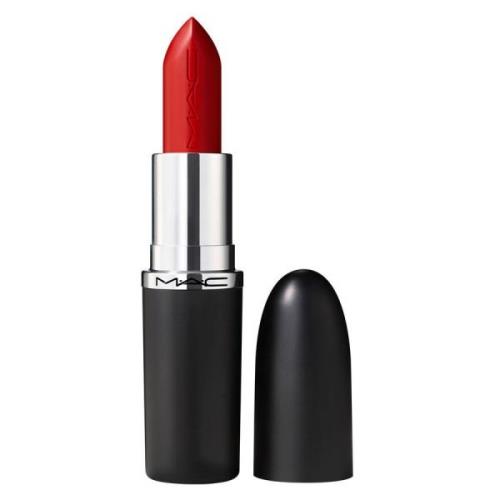 MAC Macximal Sleek Satin Lipstick Left On Red 3 g