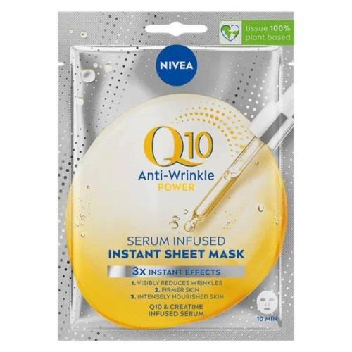 NIVEA Q10 Anti-Wrinkle+ Energy 10 Minute Sheet Mask