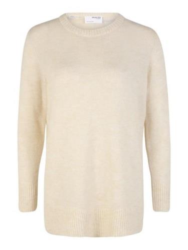 Selected Femme Petite Pullover 'LITTI'  beige