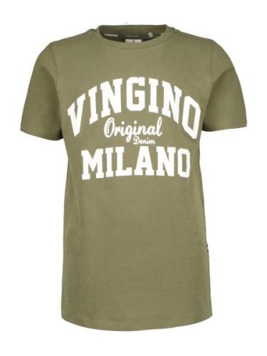 VINGINO Shirts  oliven / hvid