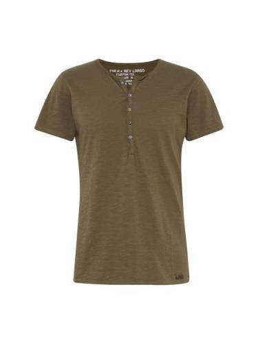 Key Largo Bluser & t-shirts 'MT LEMONADE button'  oliven