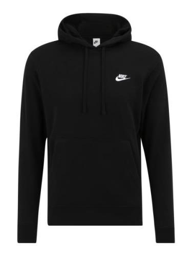 Nike Sportswear Sweatshirt 'Club'  sort / hvid