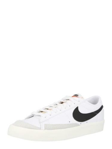 Nike Sportswear Sneaker low 'Blazer 77'  lysegrå / sort / hvid