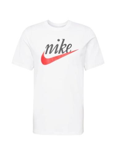 Nike Sportswear Bluser & t-shirts 'FUTURA 2'  rød / sort / hvid