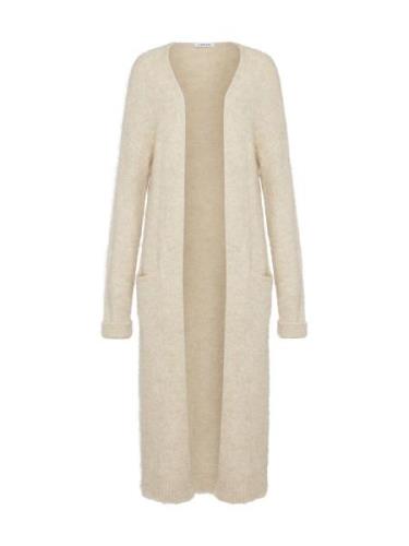 EDITED Lang cardigan 'Caesar'  beige-meleret