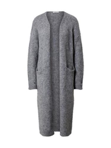 EDITED Lang cardigan 'Caesar'  lysegrå