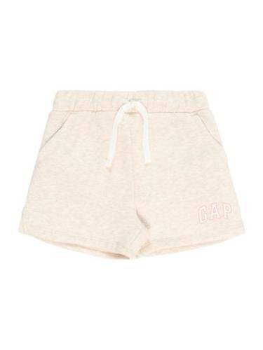 GAP Bukser  beige-meleret / orange / hvid