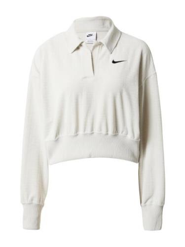 Nike Sportswear Sweatshirt  beige / sort
