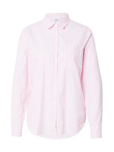 GAP Bluse  pink / hvid