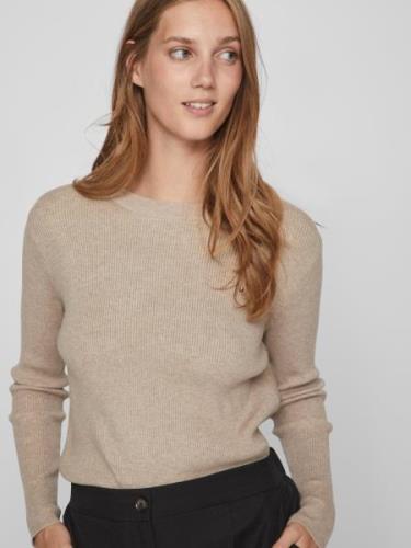 VILA Pullover 'Comfy'  mørkebeige