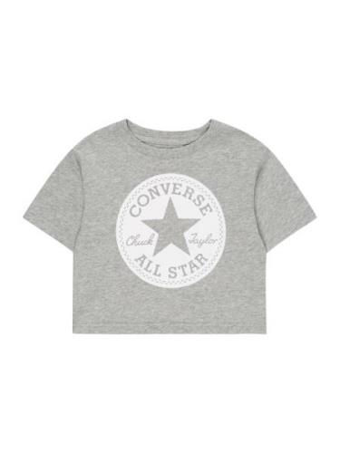 CONVERSE Bluser & t-shirts  grå-meleret / hvid