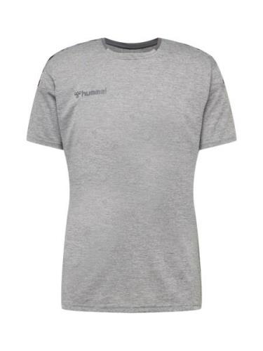 Hummel Funktionsskjorte  grå-meleret / sort