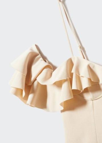 MANGO Coctailkjole 'Camila'  beige