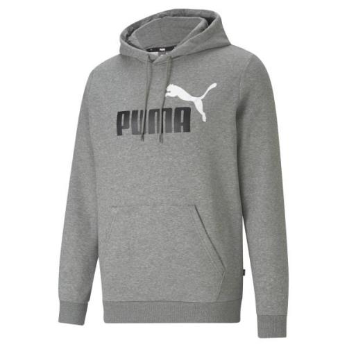 PUMA Sportsweatshirt 'ESS'  grå-meleret / sort / hvid