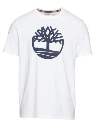 TIMBERLAND Bluser & t-shirts  mørkeblå / hvid