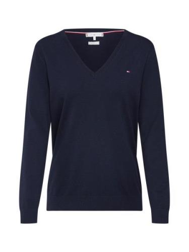 TOMMY HILFIGER Pullover  navy / rød / hvid