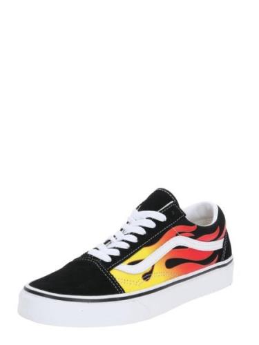 VANS Sneaker low 'Old Skool'  gul / brandrød / sort / hvid