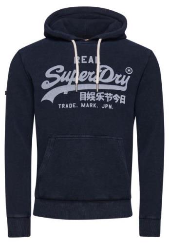 Superdry Sweatshirt 'Vintage'  marin / lysegrå