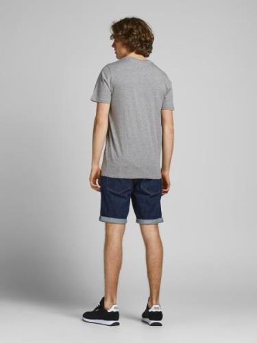 JACK & JONES Bluser & t-shirts 'Essentials'  grå-meleret / pastelrød /...