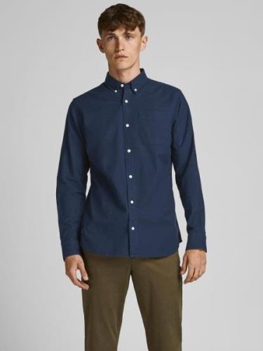 JACK & JONES Skjorte 'Brook'  natblå