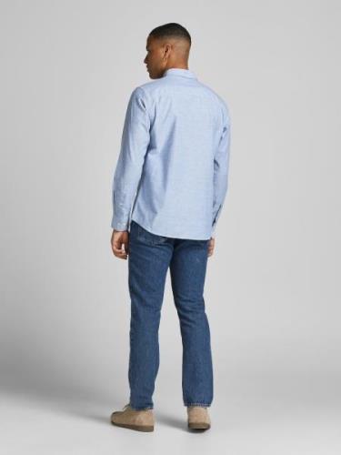 JACK & JONES Skjorte 'Brook'  blå