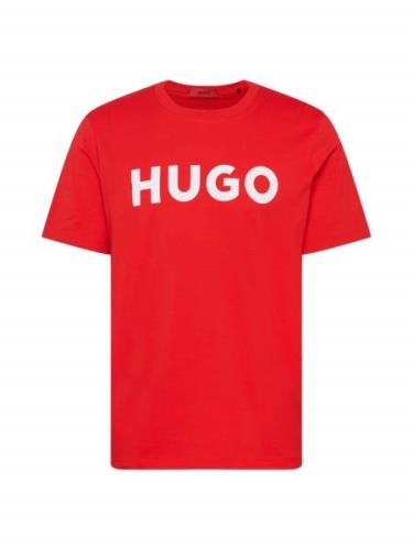 HUGO Bluser & t-shirts 'Dulivio'  lys rød / hvid