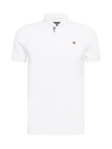 NAPAPIJRI Bluser & t-shirts 'EOLANOS'  rød / hvid