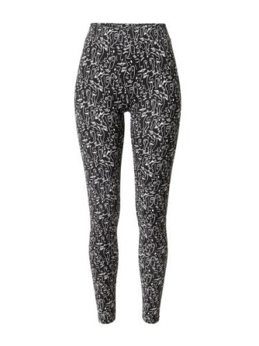 Urban Classics Leggings  sort / hvid