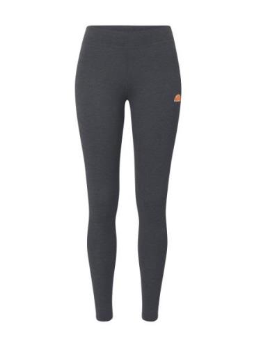 ELLESSE Leggings 'Solos 2'  mørkegrå / orange / mørkeorange / hvid