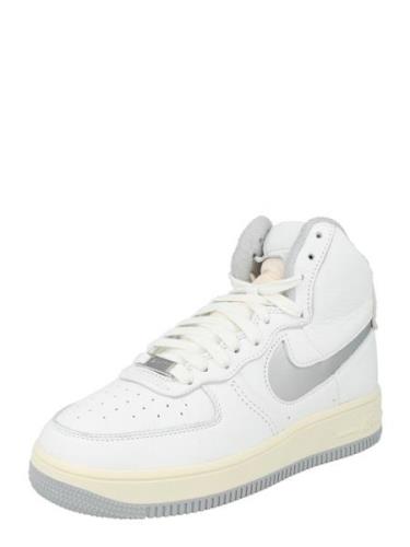 Nike Sportswear Sneaker high 'AF1 SCULPT'  sølvgrå / hvid