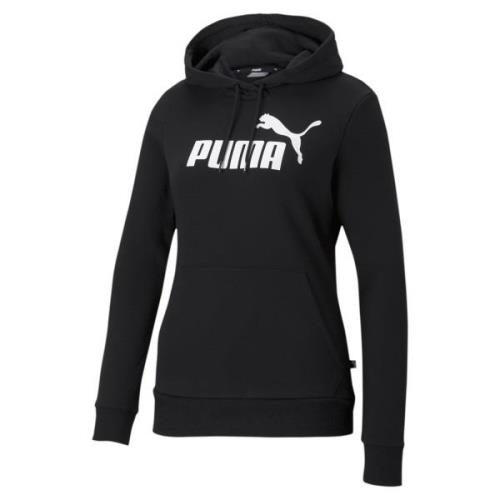PUMA Sportsweatshirt  sort / hvid