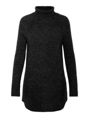 PIECES Pullover 'Ellen'  sort-meleret