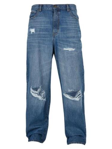 Urban Classics Jeans 'Distressed 90‘s'  blue denim