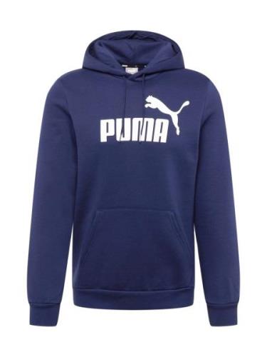 PUMA Sportsweatshirt 'Essentials'  navy / hvid