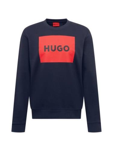HUGO Sweatshirt 'Duragol222'  marin / rød