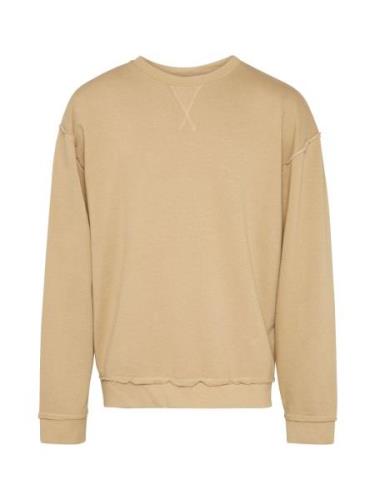 Urban Classics Sweatshirt 'Open Edge Crew'  sand