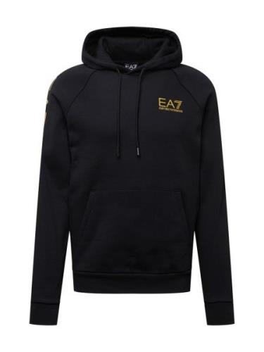 EA7 Emporio Armani Sweatshirt  gylden gul / sort